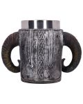 Ποτήρι μπύρας Nemesis Now Adult: Medieval - Viking Skull - 3t