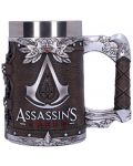 Ποτήρι μπύρας Nemesis Now Games: Assassin's Creed - Logo (Brown) - 1t