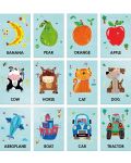Εκπαιδευτικές κάρτες flash Headu Montessori - Πρώτες λέξεις - 2t