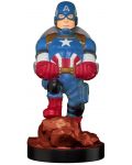 Βάση τηλεφώνου EXG Marvel: Captain America - Cap, 20 cm - 1t