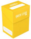 Κουτί για κάρτες Ultimate Guard Deck Case 80+ Standard Size Yellow - 1t