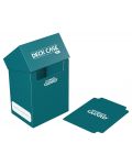 Κουτί για κάρτες Ultimate Guard Deck Case 80+ Standard Size Petrol Blue - 3t
