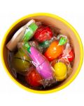 Σετ παιχνιδιού Iso Trade -Ξύλινα φρούτα και λαχανικά σε κουβά - 5t