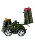 Σετ παιχνιδιού GT -στρατιωτικά φορτηγά, 4 τεμάχια - 2t