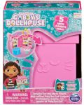 Σετ παιχνιδιού Gabby's Dollhouse - Σπίτι, Baby Box Cat - 6t