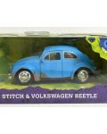 Σετ παιχνιδιού Jada Toys Disney - Lilo and Stitch, Αυτοκίνητο1959 VW Beetle - 2t