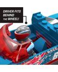 Σετ παιχνιδιού Hot Wheels Monster Truck - Smash & Crash Race Ace, 85 μέρη  - 6t