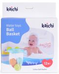Παιχνίδι μπάνιου  Kaichi - Καλάθι με μπάλες - 2t