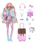 Σετ παιχνιδιού Barbie Extra Fly - Χειμερινή μόδα - 3t