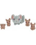 Игрален комплект Moose Little Live Pets - Σπιτάκι με ποντίκι με μωρά και εκπλήξεις - 4t