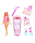 Σετ παιχνιδιού Barbie Pop Reveal - Κούκλα με εκπλήξεις, Φράουλα λεμονάδα - 3t