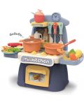 Σετ παιχνιδιού Raya Toys -Μίνι κουζίνα,μπλε - 1t