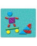 Σετ παιχνιδιού Galt Toys - Μαγνητικά σχήματα και χρώματα - 2t