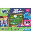 Σετ παιχνιδιού Clementoni Science &Play - Ασκούμενος Επιστήμονας, Πειράματα - 2t