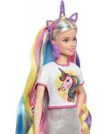 Σετ παιχνιδιού Mattel Barbie- Barbie με νεραϊδόμαλλα - 5t