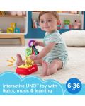 Διαδραστικό εκπαιδευτικό παιχνίδι Fisher Price - Uno, Counting and Colors - 3t