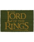 Χαλάκι πόρτας SD Toys Movies: Lord of the Rings - Logo, 60 x 40 εκ - 1t