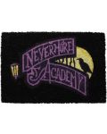 Χαλάκι πόρτας SD Toys Television: Wednesday - Nevermore Academy, 60 x 40 cm - 1t