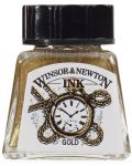 Μελάνι καλλιγραφίας Winsor & Newton - Χρυσαφένιο, 14 ml - 1t