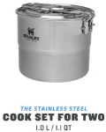 Σετ μαγειρικής για κάμπινγκ Stanley - The Stainless Steel, 1 l - 3t