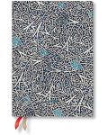 Ημερολόγιο-σημειωματάριο  Paperblanks Granada Turquoise - Midi, 13 x 18 cm, 80 φύλλα, 2024 - 1t