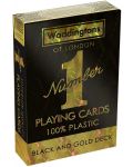 Κάρτες για παιχνίδι - WADDINGTONS NO. 1 Black and Gold - 1t