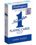 Τραπουλόχαρτα Waddingtons - Classic Playing Cards (μπλε) - 1t