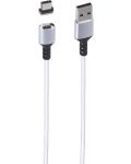 Καλώδιο Konix - Mythics Premium Magnetic Cable 3 m, άσπρο(PS5) - 4t