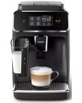 Αυτόματη μηχανή για  καφέ Philips - 2200, 15 Bar, 1.8 l, μαύρη - 4t