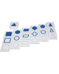 Κάρτες Acool Toy - Με γεωμετρικά σχήματα για γεωμετρικό ντουλάπι Montessori - 1t
