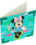 Κάρτα διαμαντένια ταπετσαρία  Craft Buddy - Η Minnie Mouse σε διακοπές - 2t