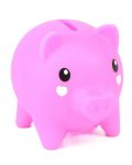 Κουμπαράς Boti Pocket Money Piggies - Ροζ, με αξεσουάρ - 3t