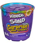Κινητική άμμος Kinetic Sand Wild Critters - Με έκπληξη, μπλε - 1t