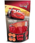 Κινητική άμμος Red Castle - Cars 3, κόκκινη, με σχήματα, 500 γρ - 1t