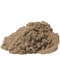 Κινητική άμμος  Bigjigs - Καφέ, 500 γρ - 1t