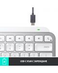 Πληκτρολόγιο Logitech - MX Keys Mini for Mac, ασύρματο, γκρι - 8t