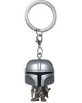 Μπρελόκ Funko Pocket POP! Television: The Mandalorian - The Mandalorian (With Darksaber) - 1t