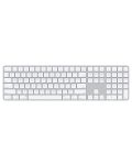 Πληκτρολόγιο Apple - Magic Keyboard, Touch ID, με αριθμούς, US, λεύκο - 1t