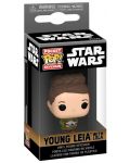 Μπρελόκ Funko Pocket POP! Movies: Star Wars - Young Leia with Lola - 2t