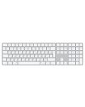 Πληκτρολόγιο Apple - Magic Keyboard, Touch ID, με αριθμούς, BG, λευκό - 1t