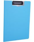 Clipboard με καπάκι Deli Rio - EF75002, A4, μπλε - 1t