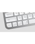 Πληκτρολόγιο Logitech - MX Keys Mini, ασύρματο, άσπρο - 3t