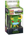 Μπρελόκ Funko Pocket POP! Marvel: Mech Strike Monster Hunters - Loki - 2t