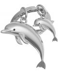 Μπρελόκ Metalmorphose - Dolphin Family - 2t