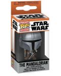 Μπρελόκ Funko Pocket POP! Television: The Mandalorian - The Mandalorian (With Darksaber) - 2t