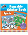 Βιβλίο αυτοκόλλητων επαναχρησιμοποιούμενων Galt - Αθλητισμός - 1t