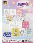 Βιβλίο ζωγραφικής και δραστηριότητας Grafix Unicorn - 2t