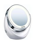 Καθρέφτης LED Beurer - BS 49, 5x Zoom, 11 cm,λευκό - 1t