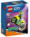 Κατασκευαστής Lego City - Stuntz,Cyber μηχανή για κόλπο  (60358) - 1t