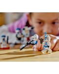 Κατασκευαστής LEGO Star Wars - Πακέτο μάχης 501 Clone Stormtrooper (75345) - 6t